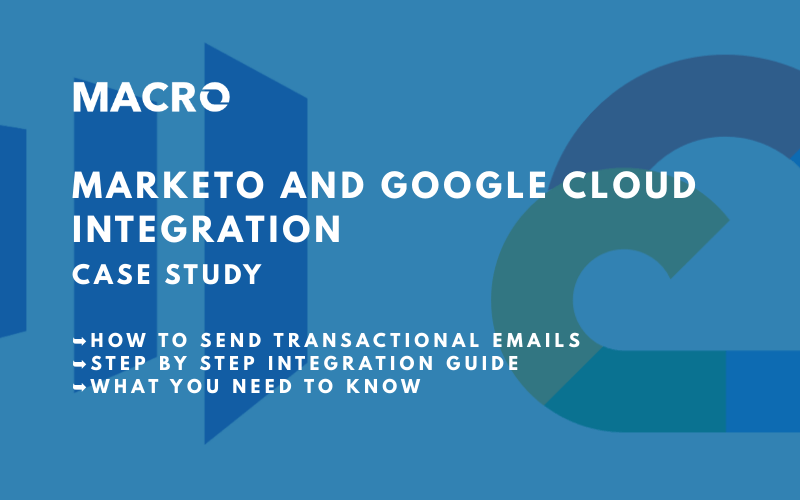 Marketo and Google Cloud Integration