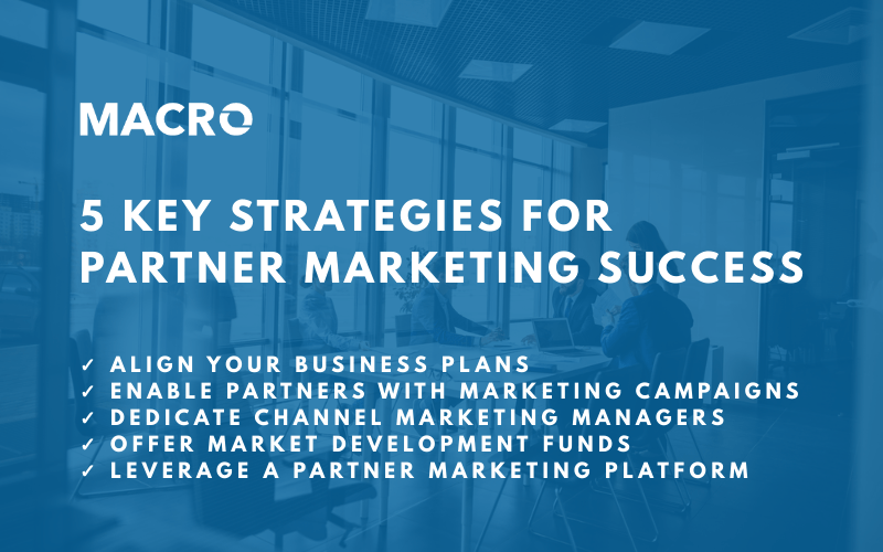 Partner Marketing Key Strategies banner